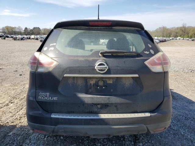 KNMAT2MT3GP627241 - 2016 NISSAN ROGUE S BLACK photo 6