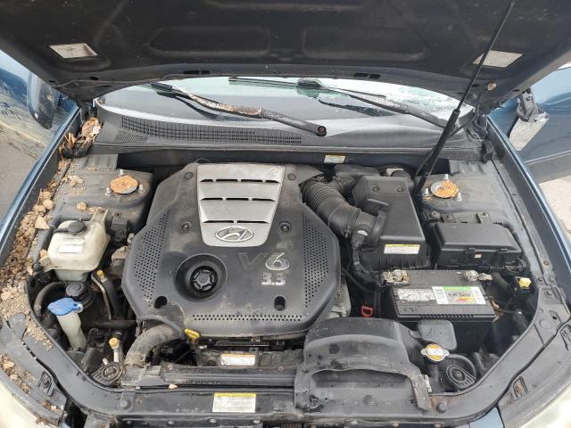 5NPEU46FX6H074597 - 2006 HYUNDAI SONATA GLS BLUE photo 11