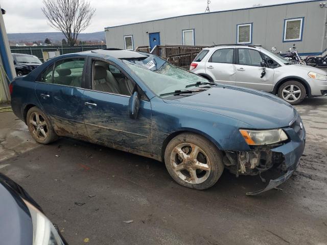 5NPEU46FX6H074597 - 2006 HYUNDAI SONATA GLS BLUE photo 4