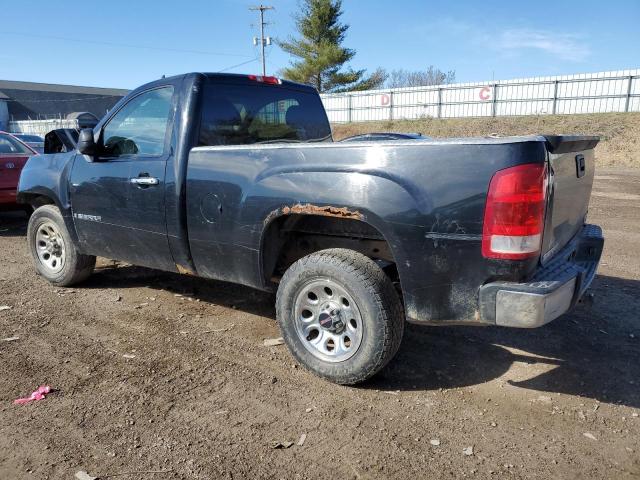 1GTEC14C18Z331314 - 2008 GMC SIERRA C1500 BLACK photo 2