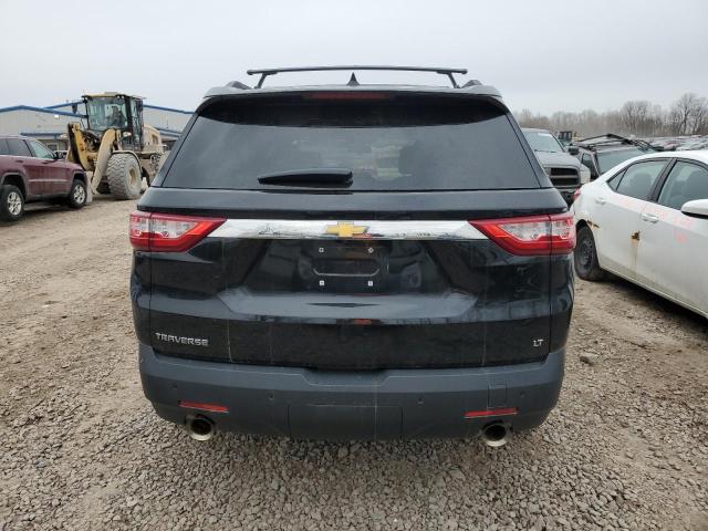 1GNEVGKW8KJ135667 - 2019 CHEVROLET TRAVERSE LT BLACK photo 6