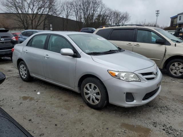 2T1BU4EE5BC727555 - 2011 TOYOTA COROLLA BASE SILVER photo 4