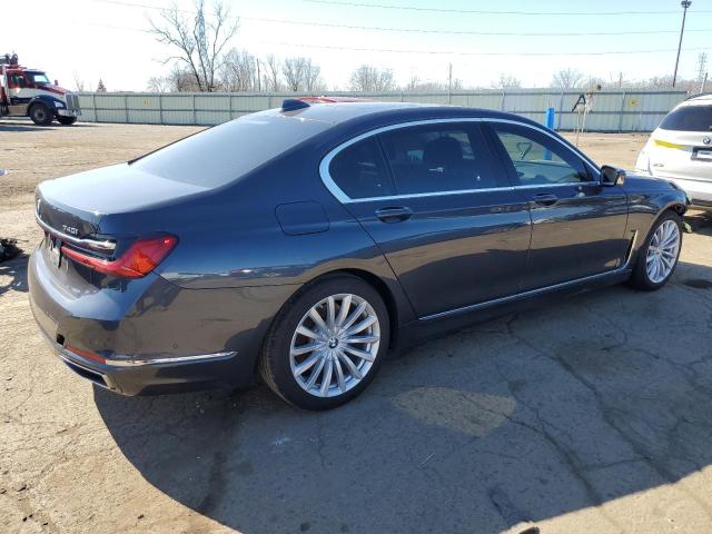 WBA7T2C05LCE03472 - 2020 BMW 740 I GRAY photo 3