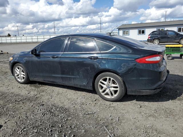 3FA6P0H73ER204053 - 2014 FORD FUSION SE BLACK photo 2