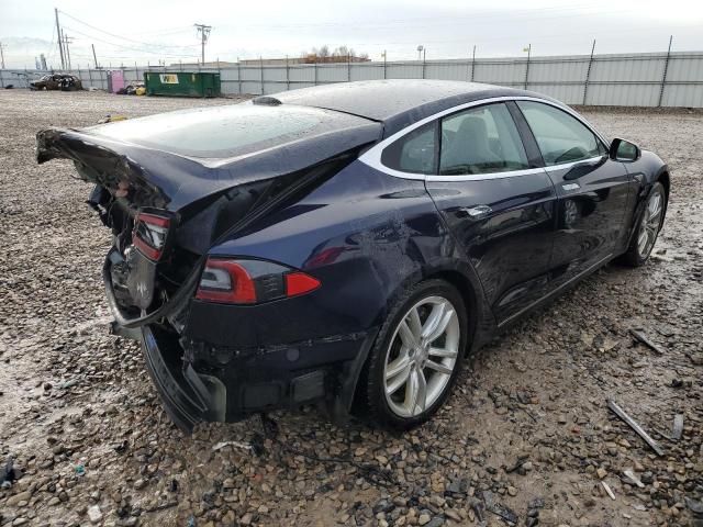 5YJSA1CN8DFP05123 - 2013 TESLA MODEL S 蓝色 照片 3