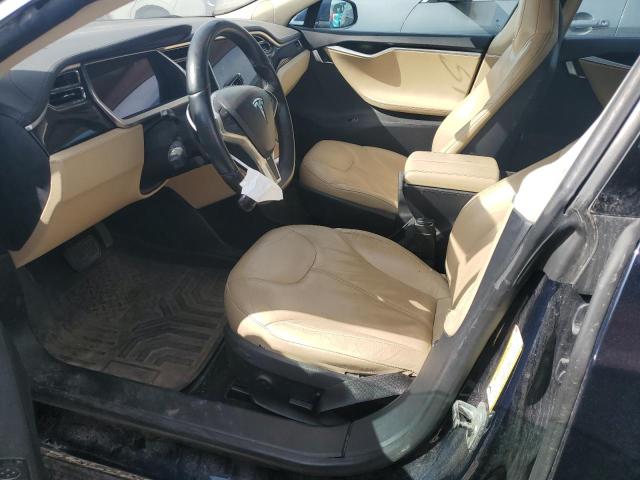 5YJSA1CN8DFP05123 - 2013 TESLA MODEL S 蓝色 照片 7