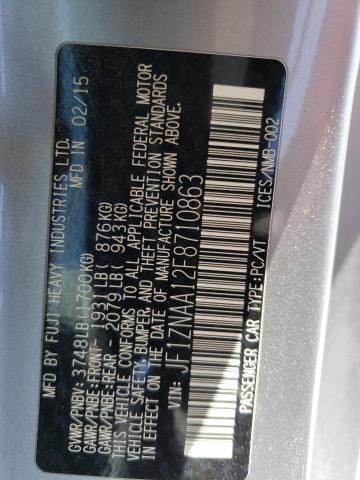 JF1ZNAA12F8710863 - 2015 TOYOTA SCION FR-S 银色 照片 13