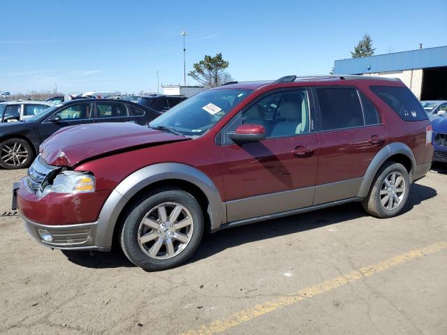 1FMDK02W38GA08587 - 2008 FORD TAURUS X SEL MAROON photo 1