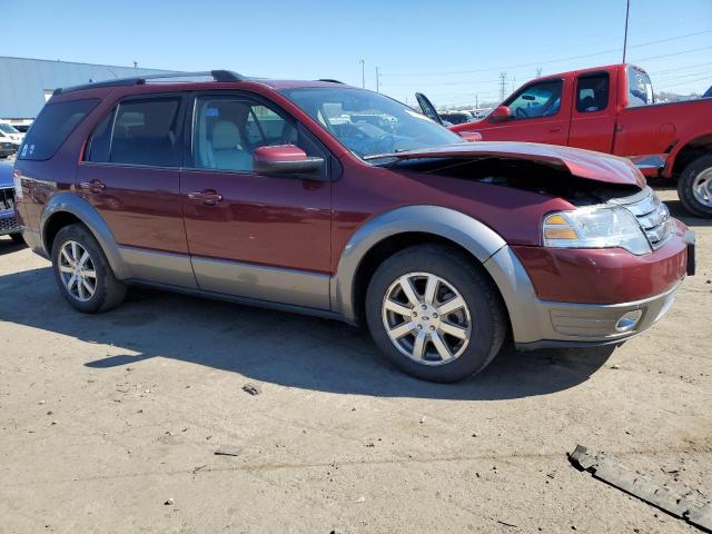 1FMDK02W38GA08587 - 2008 FORD TAURUS X SEL MAROON photo 4