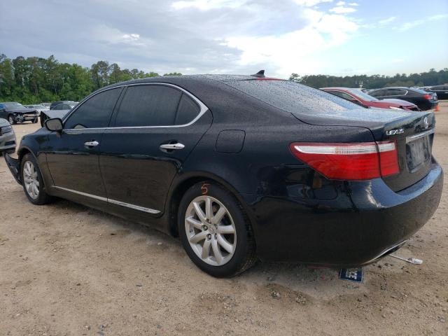 JTHGL46F275004278 - 2007 LEXUS LS 460L BLACK photo 2