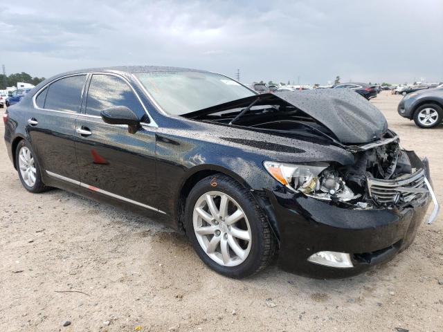 JTHGL46F275004278 - 2007 LEXUS LS 460L BLACK photo 4