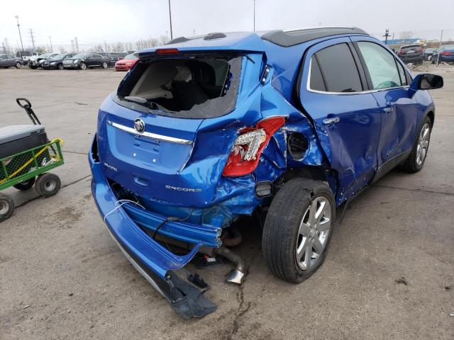 KL4CJCSB4HB113387 - 2017 BUICK ENCORE ESSENCE BLUE photo 3