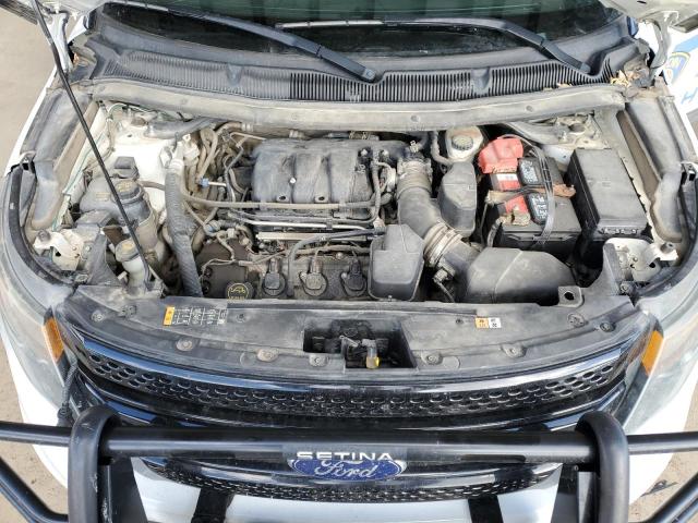 1FM5K8ARXFGB41746 - 2015 FORD EXPLORER POLICE INTERCEPTOR 白色 照片 11