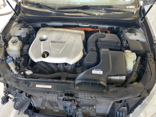 KMHEC4A45CA041580 - 2012 HYUNDAI SONATA HYBRID SILVER photo 11