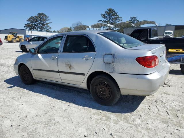 JTDBR32E250053489 - 2005 TOYOTA COROLLA CE SILVER photo 2