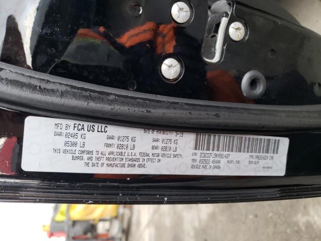 2C3CDZFJ3KH581437 - 2019 DODGE CHALLENGER R/T SCAT PACK BLACK photo 12