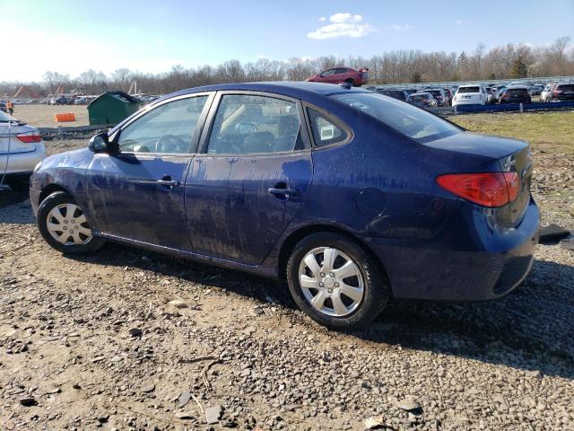 KMHDU46DX8U557831 - 2008 HYUNDAI ELANTRA GLS BLUE photo 2