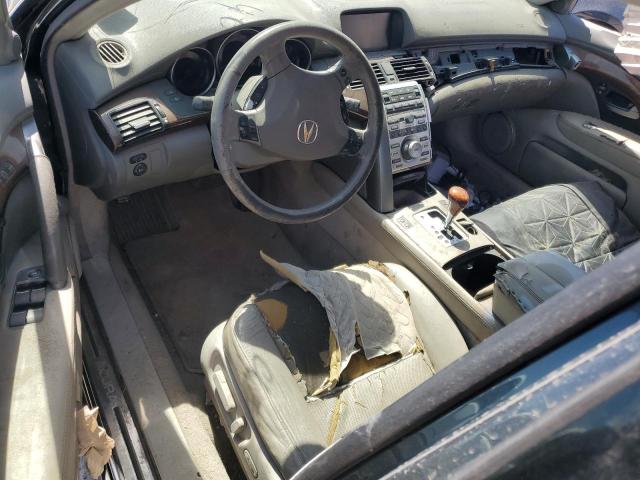 JH4KB16565C010287 - 2005 ACURA RL GRAY photo 8