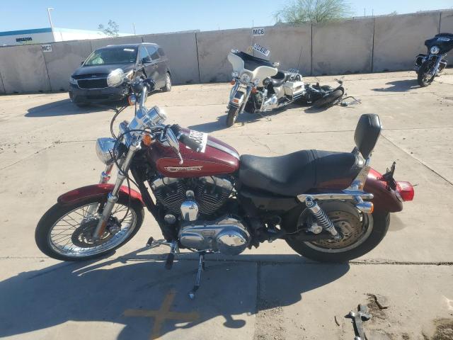 1HD1CT3138K421971 - 2008 HARLEY-DAVIDSON XL1200 C MAROON photo 3