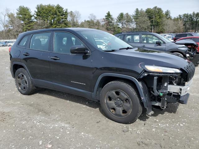 1C4PJMAB2GW292325 - 2016 JEEP CHEROKEE SPORT BLACK photo 4