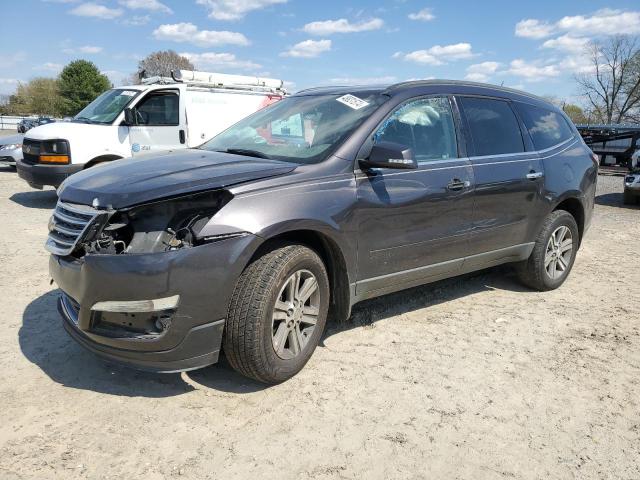 1GNKRHKD5FJ102305 - 2015 CHEVROLET TRAVERSE LT GRAY photo 1