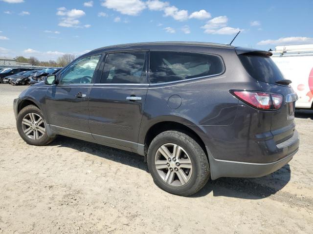 1GNKRHKD5FJ102305 - 2015 CHEVROLET TRAVERSE LT GRAY photo 2