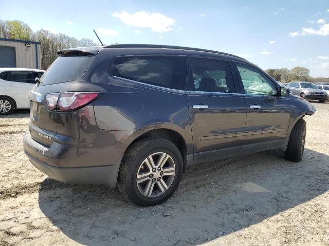 1GNKRHKD5FJ102305 - 2015 CHEVROLET TRAVERSE LT GRAY photo 3