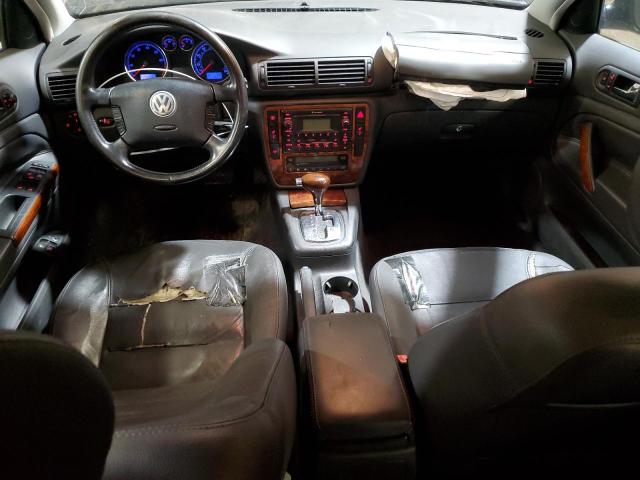 WVWTU63B35E076341 - 2005 VOLKSWAGEN PASSAT GLX 4MOTION BLACK photo 8