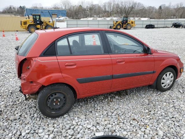 KNADE243296496672 - 2009 KIA RIO 5 SX RED photo 3