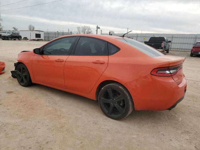 1C3CDFBB2FD205800 - 2015 DODGE DART SXT ORANGE photo 2