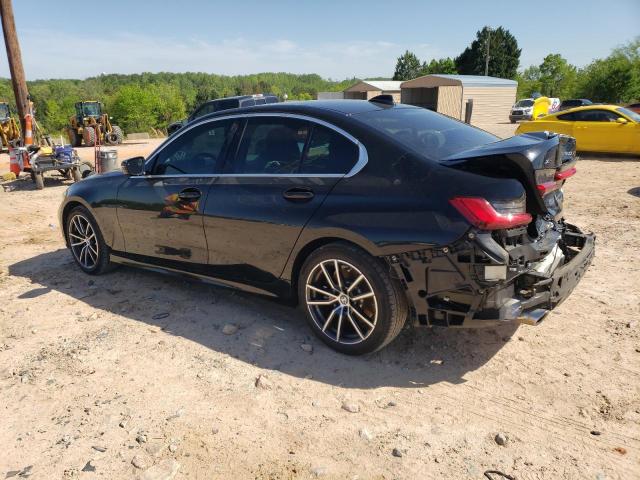 3MW5R7J07L8B34837 - 2020 BMW 330XI BLACK photo 2