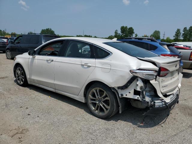 3FA6P0RU3LR141263 - 2020 FORD FUSION TITANIUM WHITE photo 2