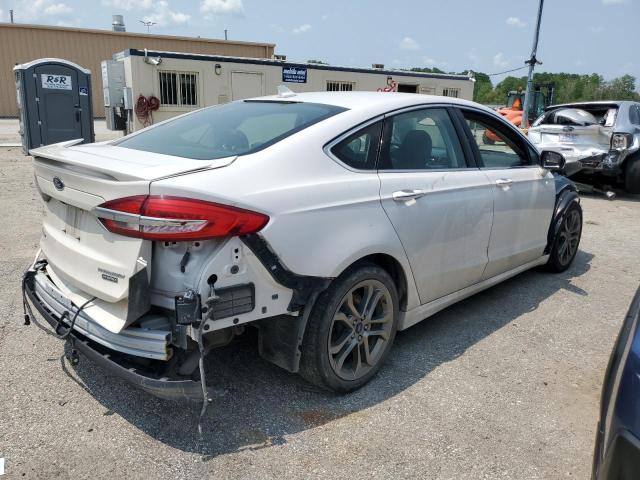 3FA6P0RU3LR141263 - 2020 FORD FUSION TITANIUM WHITE photo 3