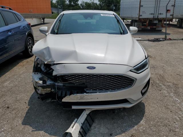 3FA6P0RU3LR141263 - 2020 FORD FUSION TITANIUM WHITE photo 5