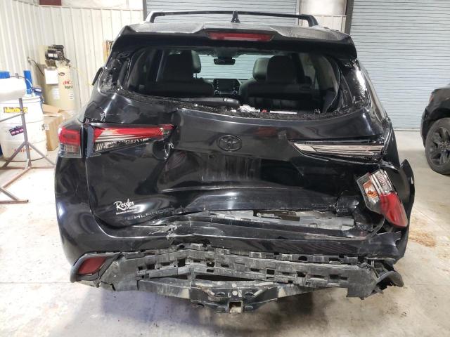 5TDGZRBH7LS516496 - 2020 TOYOTA HIGHLANDER XLE BLACK photo 6