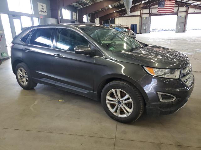 2FMPK4J95HBC29034 - 2017 FORD EDGE SEL GRAY photo 4