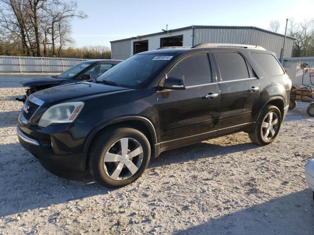 1GKKRSED4CJ137564 - 2012 GMC ACADIA SLT-2 BLACK photo 1