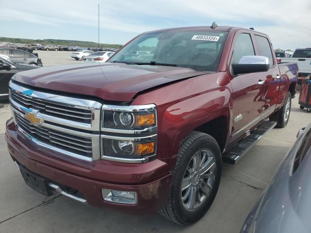 3GCPCTEC2EG441271 - 2014 CHEVROLET SILVERADO C1500 HIGH COUNTRY RED photo 1