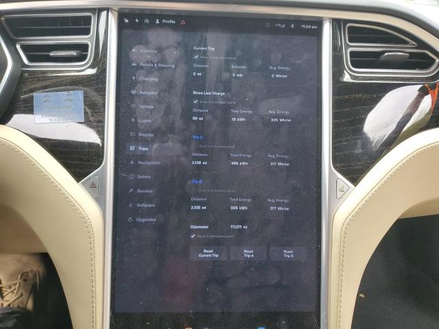 5YJSA1E20HF176811 - 2017 TESLA MODEL S Ağ foto 9