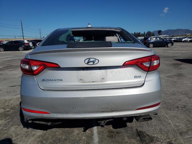 5NPE24AA7FH140248 - 2015 HYUNDAI SONATA ECO SILVER photo 6