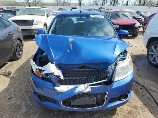 KL1TD6DE3AB117014 - 2010 CHEVROLET AVEO LS 蓝色 照片 5