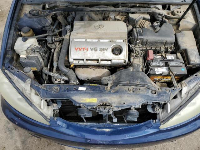 4T1BF30K55U086525 - 2005 TOYOTA CAMRY LE BLUE photo 11