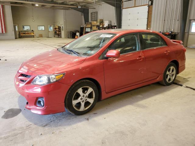 2T1BU4EE6BC708108 - 2011 TOYOTA COROLLA BASE RED photo 1