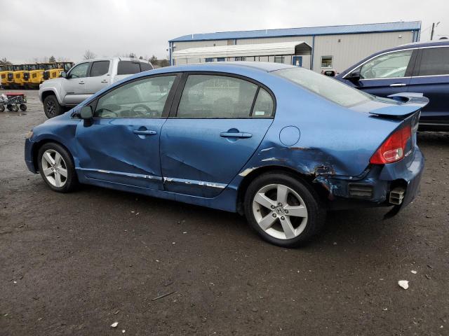 1HGFA16846L149465 - 2006 HONDA CIVIC EX BLUE photo 2