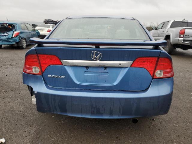 1HGFA16846L149465 - 2006 HONDA CIVIC EX BLUE photo 6