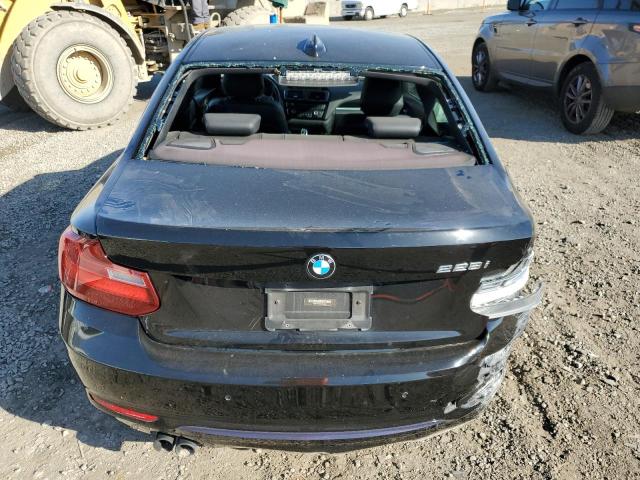WBA1F9C56GV544642 - 2016 BMW 228 I SULEV BLACK photo 6
