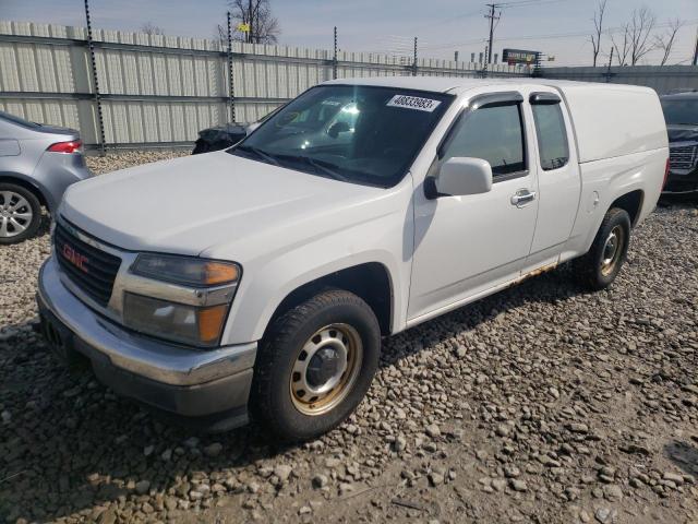 1GTE5LFE2C8104572 - 2012 GMC CANYON WHITE photo 1