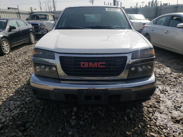 1GTE5LFE2C8104572 - 2012 GMC CANYON WHITE photo 5