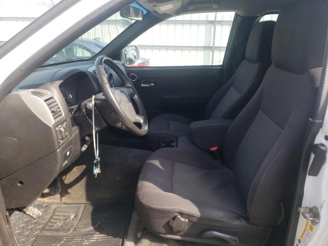1GTE5LFE2C8104572 - 2012 GMC CANYON WHITE photo 7