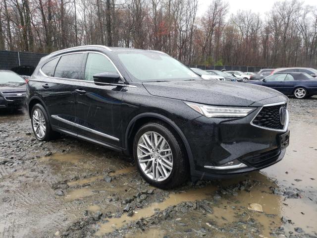 5J8YE1H82NL035313 - 2022 ACURA MDX ADVANCE BLACK photo 4